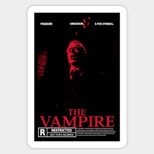 Vampire Horror Movie Sticker